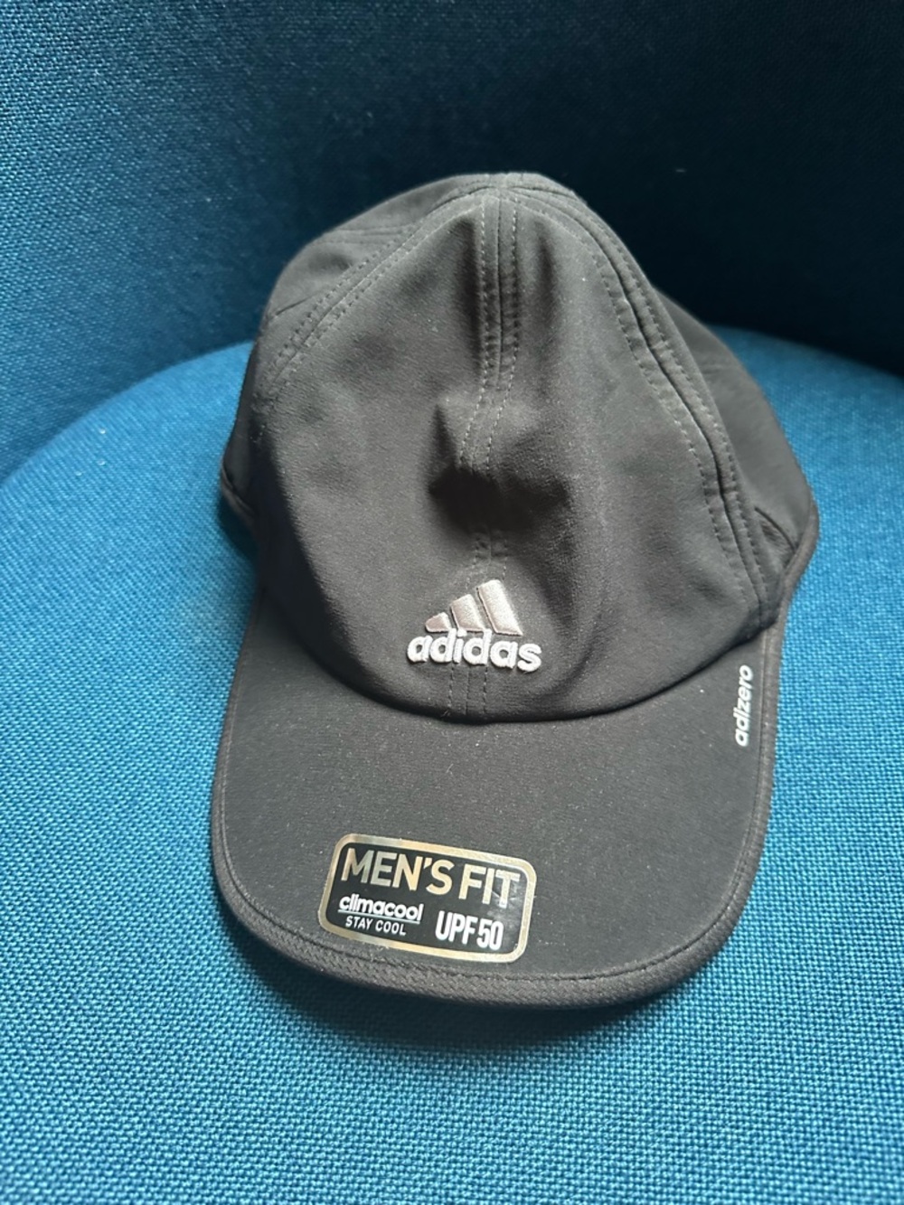 adidas Black Men's Climacool Athletic Hat, NWT